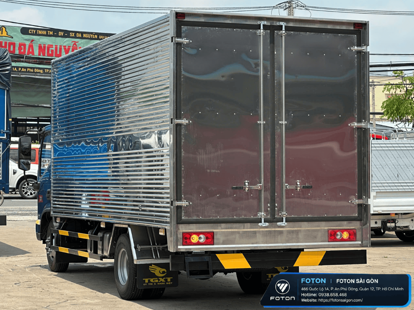 FOTON AUMARK S50 THÙNG KÍN TẢI 4T9 - 4.9T